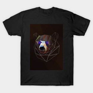 Low Poly Bear's Majesty T-Shirt